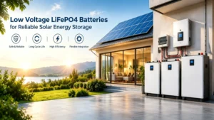 Low Voltage LiFePO4 Batteries for Solar Energy Storage