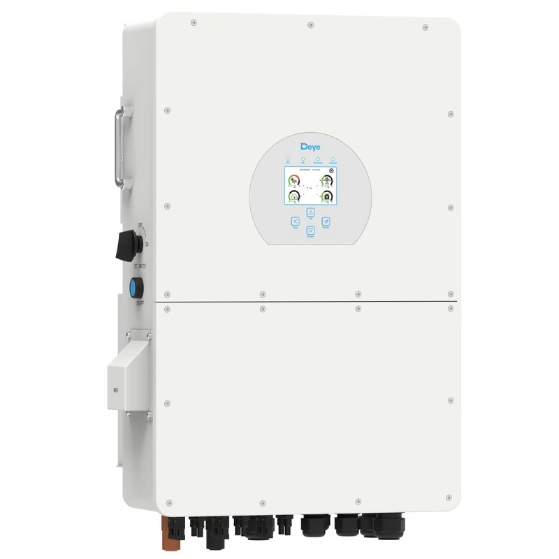 Deye SG02HP3-EU-AM3 original inverter enclosure and front controls