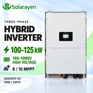 Deye SG02HP3-EU-GM8/GM10 three-phase HV hybrid inverter main