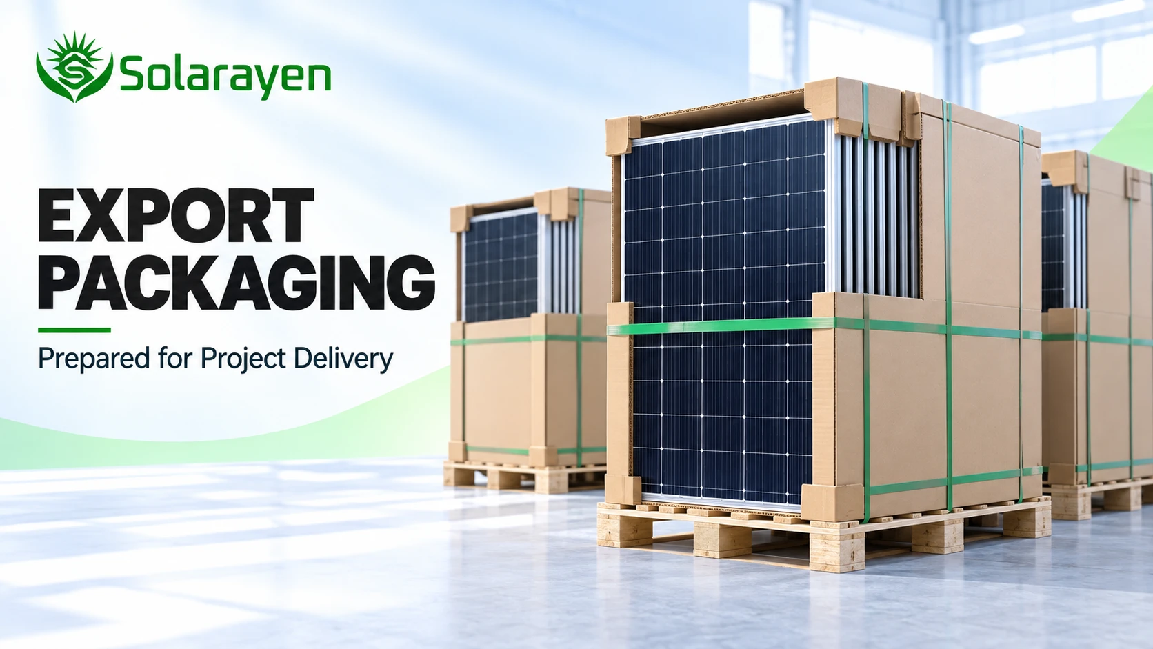 Export Packaging and Delivery — conceptual application illustration