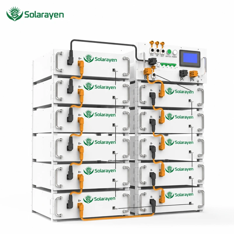 Solarayen 100Ah high voltage battery modular configuration