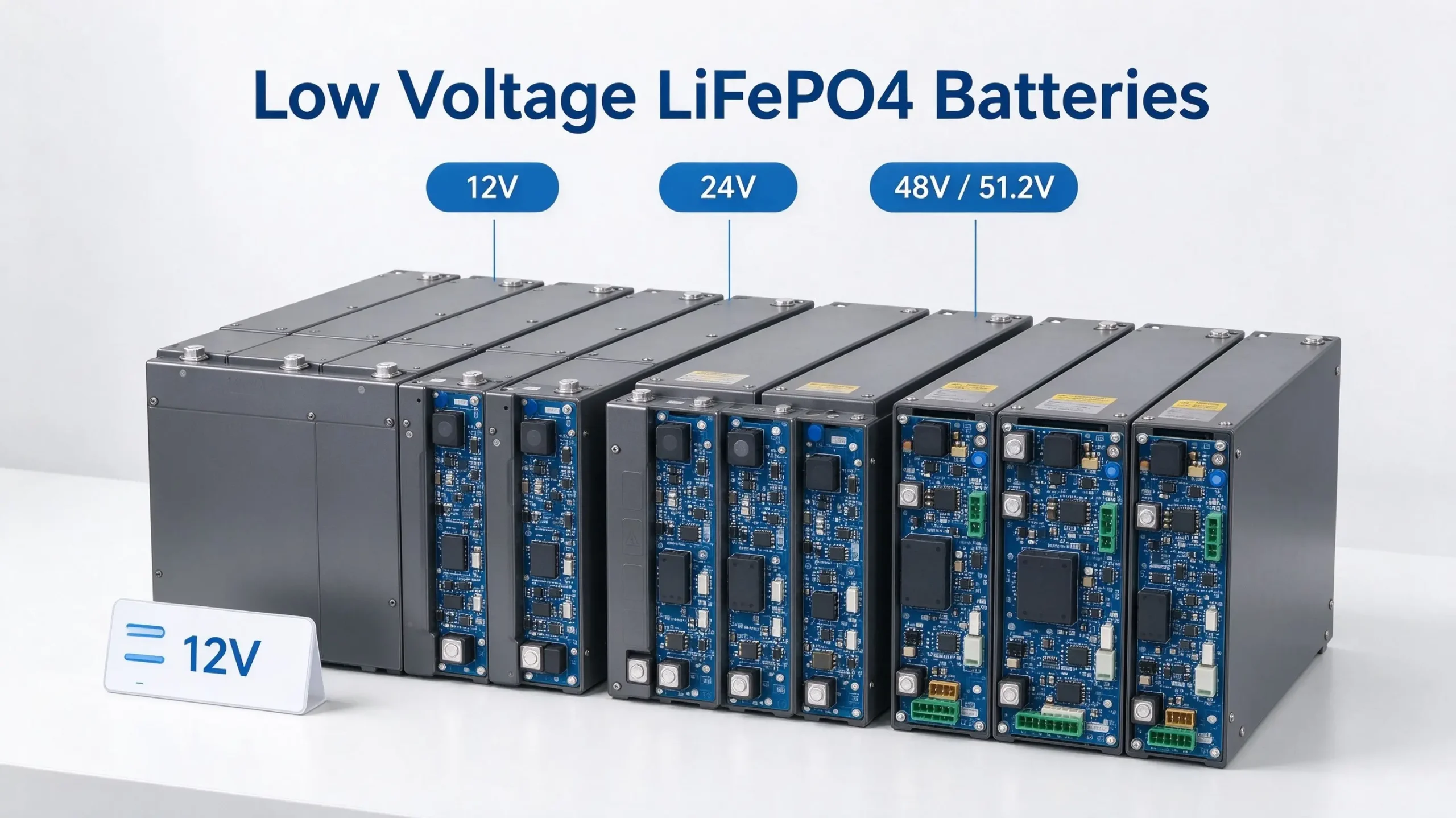 Low Voltage LiFePO4 Batteries